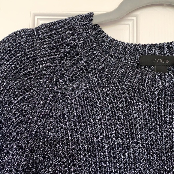 J Crew Metallic Knit sweater - Picture 2 of 4